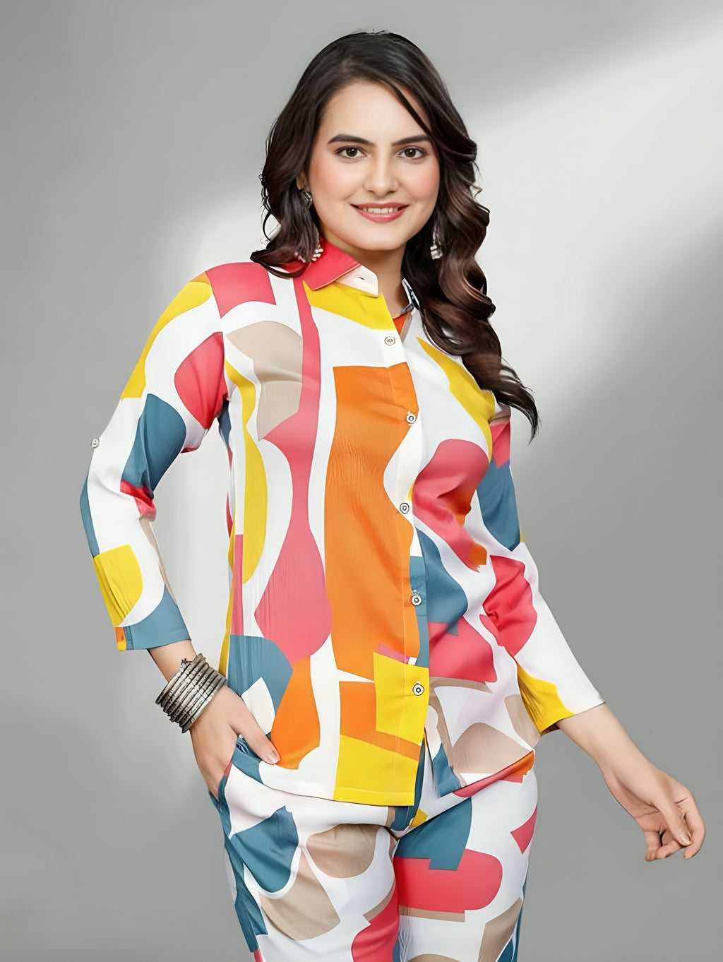Multicolour Co-ord Set