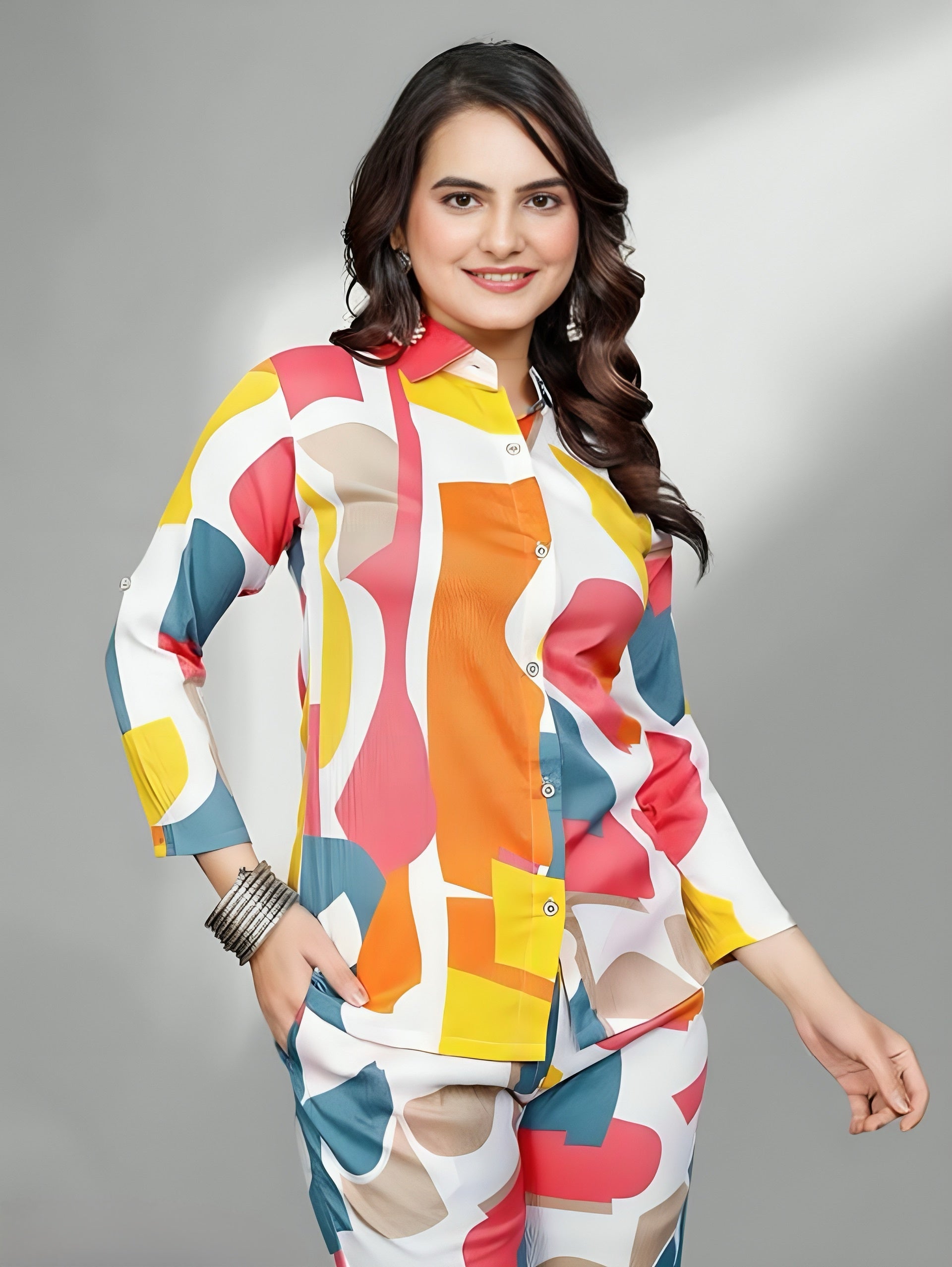 Multicolour Co-ord Set