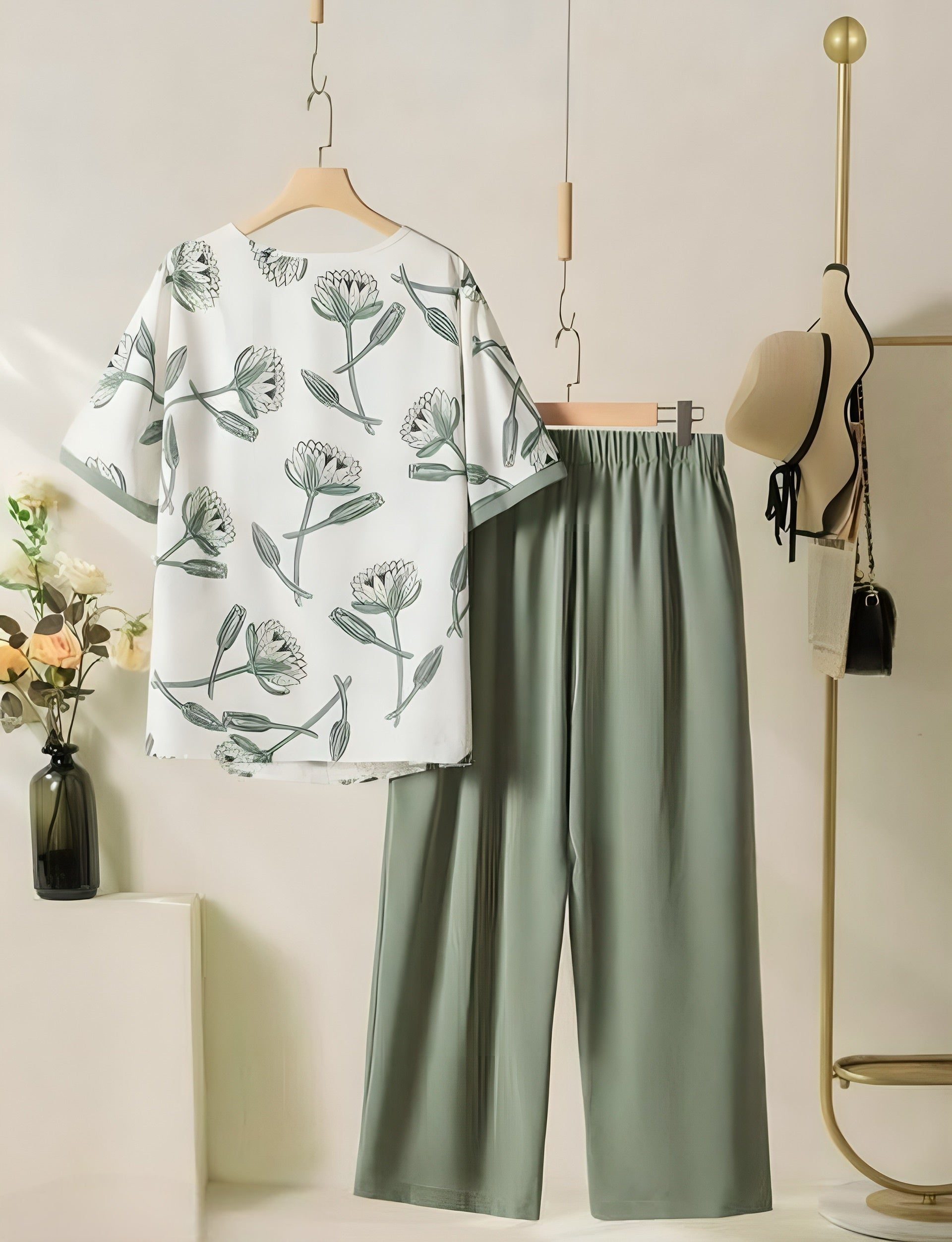 Leefy & Floral Co-ord