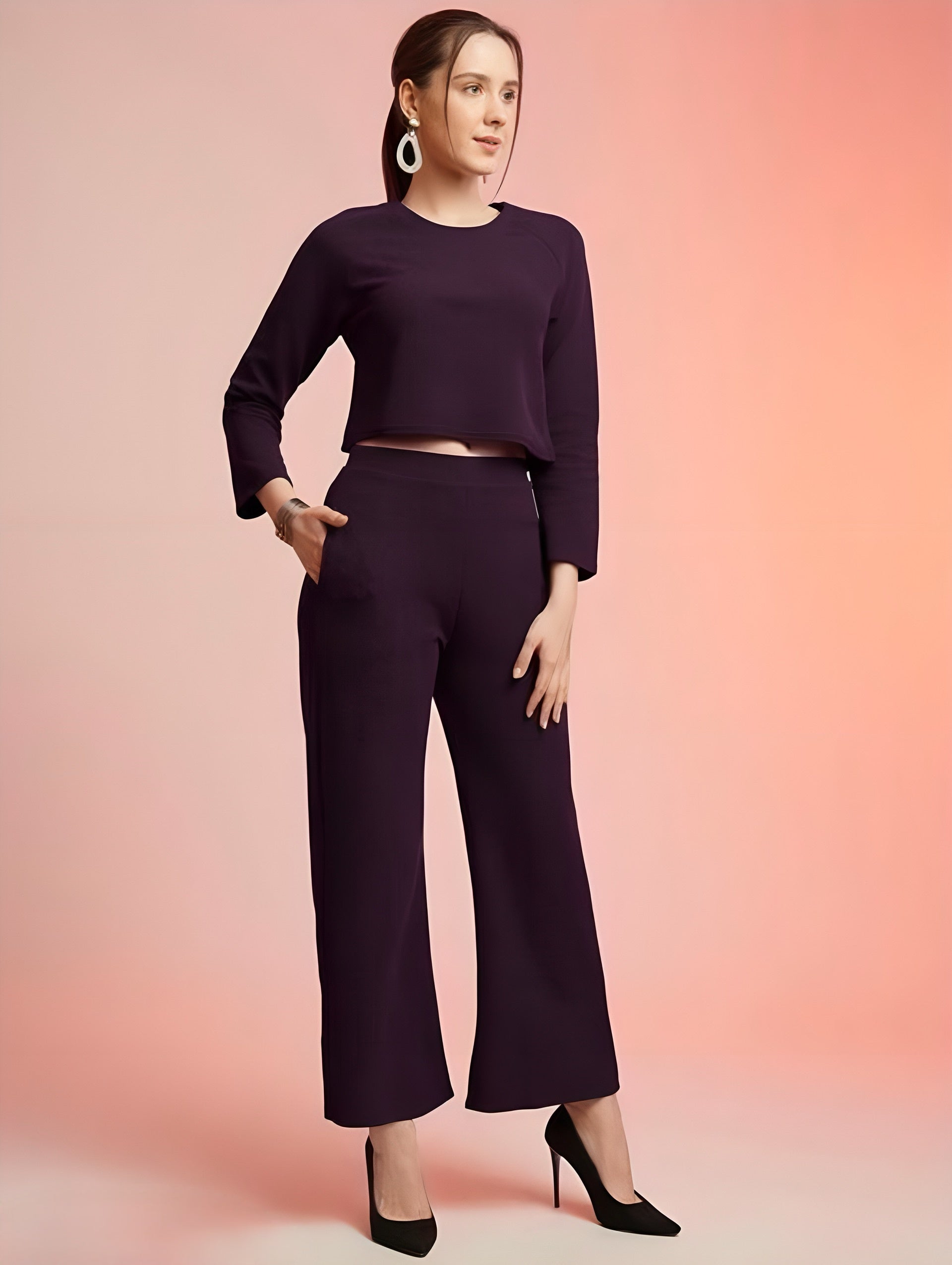 Full Sleeve Corporate Regular Co-ord
